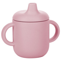 Силіконова чашка дитяча FreeON з ручками, pink
