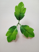 Искусственный лист «дубок» / диаметр 19 см