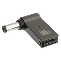 Адаптер для зарядки ноутбуков Type-C-DC 5.5-2.1 100 W