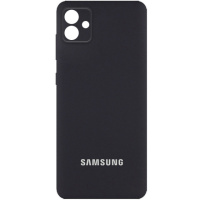 Чохол Silicone Cover Full Camera (AA) для Samsung Galaxy A04e, Чорний / Black - купити в SmartEra.ua