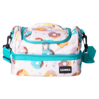 Ланч бег 25×15×15 (см) сумка для еды в школу термосумка 7 (л) детская для ланча, пикника Розовый HP-14-11