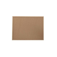 Офисная доска H-Tone пробковая 40х60 см, деревянная рамка (BOARD-HT-JJ411312-2)