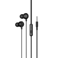 Навушники дротові HOCO M117 Victory (3.5mm) Black (6942007673211)