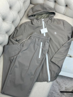 Комплект Brunello Cucinelli бежевий (білі вставки на кишенях) sp115