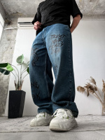 Джинси дтф - синій - 73-020