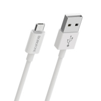 Кабель Borofone BX22 USB to MicroUSB 1m white