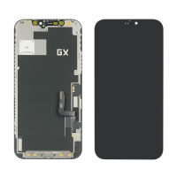 Дисплей для Apple iPhone 12/ 12 Pro с чёрным тачскрином GX-OLED HARD без упаковки