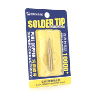 Жало для паяльника MECHANIC 900M-T-K 4*6,3mm, медь, высокая теплопроводность, быстрый нагрев, перо широкое угловое