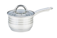 Сотейник нержавеющий Maestro 160 мм x 2.1 л с крышкой MR-3513-16S (MR-3513-16S)