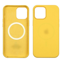 Чехол Full Silicone Case MagSafe для Apple iPhone 12/ 12 Pro  12 жёлтый копия