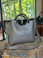 АКЦІЯ! Три відділення. Капучино — стильна сумка — фурнітура золото — топ продажів  (2049)