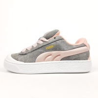 Puma Suede XL Crush Preserves сірі з пудрой