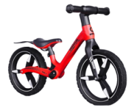 Детский спортивный беговел 12-дюймовый от 2 до 7 лет красный