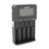 ЗУ универсальное Liitokala Lii-KU4, 4 канала, LCD display, поддерживает Li-ion, Ni-Mh/Li-ion/HV/LiFePo4, USB QC, Box