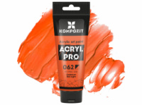 Краска художественная Acryl PRO ART Kompozit 75 мл, 062 кадмий оранжевый