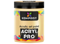 Краска художественная Acryl PRO ART Kompozit 430 мл, 107 неаполитанский желтый темный