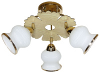 Классическая Люстра SVLIGHT трехламповая поворотная 5018/3 золото