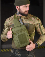 Нагрудна сумка кобура Silver knight olive ВТ3952