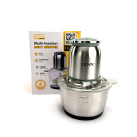 Подрібнювач DENX DX3204 з чашею 2 л. Срібний (DX3204)