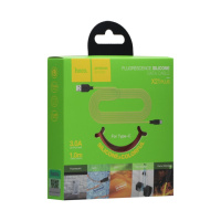 Кабель USB Hoco X21 Plus Fluorescent Type-C
