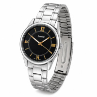 Чоловічий годинник Casio MTP-V005D-1B5 — Класична модель з металевим браслетом та мінеральним склом