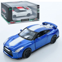 Машина метал. Nissan GTR