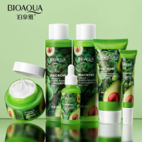 Набір косметики для обличчя з авокадо і ментолом BIOAQUA Avocado Elasticity Moisturizing Six-Piece Set