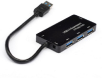 Хаб USB 3.0 на 4 порти 3013 BLACK