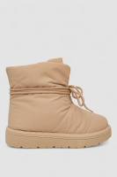 Дутики женские зимние на меху, цвет бежевый, 248RFM600