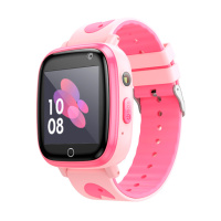 Детские смарт часы Hoco Y100, функция звонка и камера, кнопка SOS, фонарик, Pink, Box