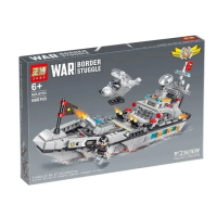 Конструктор «Крейсер-ескорт 3 в 1» 666 деталей