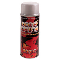 Deco Color Краска аэроз. 400ml /термостойкая 800*С серебристый (111022/720293)