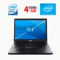 Ноутбук Б-класс Dell Latitude E6500 / 15.6« (1440x900) TN / Intel Core 2 Duo P8700 (2 ядра по 2.53 GHz) / 4 GB DDR3 / 240 GB SSD / Intel GMA 4500MHD