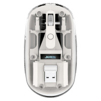 Беспроводная мышь Jedel WD131P transparent-white