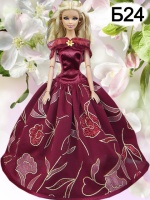 Бальное платье для Барби