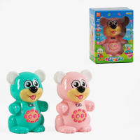 Інтерактивне ведмежа (19614), озвучування українською мовою, пісні, казки, скоромовки, загадки, вікторина, підсвічування.