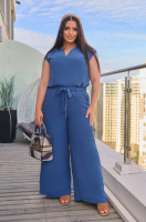 Літній повсякденний жіночий костюм «Fleur» оптом | Батал Джинс, 50-52