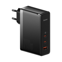 Сетевое зарядное устройство Baseus GaN5 Pro 3 порта, USB + Type-C 140W Черный (CCGP100201)