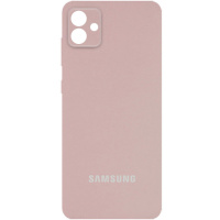 Чохол Silicone Cover Full Camera (AA) для Samsung Galaxy A04e, Рожевий / Pink Sand - купити в SmartEra.ua