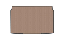 Резиновый коврик в багажник (Бензин, бежевый) для Peugeot 208 2019- гг