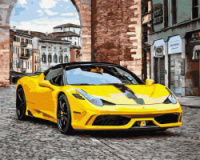 Картина за номерами «Швидкий Ferrari» 40х50см
