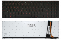 Клавіатура Asus ROG G550JK N550JA N550JK N750JK R522JK R552LF R750JK Q550JA Q550JK Q550JV Q550JX Q550LF чорна Прямий Enter