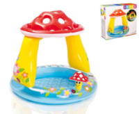 Intex Басейн 57114 NP «Гриб» (6) з навісом, розміром 102х89 см, 45 л, від 1 до 3 років