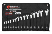 Набор рожково-накидных ключей Intertool 15 шт. (6-22 мм) Storm XT-1005 (XT-1005)