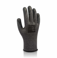 Рукавички в'язані RECODRAG сірі/чорний СПІНЕНИЙ ЛАТЕКС з ПДВ