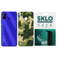 Захисна плівка SKLO Back (тил) Camo для TECNO Camon 16 SE