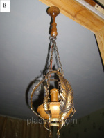 Лампа кованая