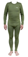 Термобілизна чоловіча Tramp Warm Soft комплект (футболка+штани) олива UTRUM-019-olive, UTRUM-019-olive-2XL