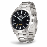 Чоловічий годинник Casio Edifice EFV-100D-1A — класичний сталевий аксесуар з водозахистом 10 ATM