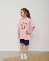 Комплект для дівчинки з шортами Авокадо  11-12, 13-14 років